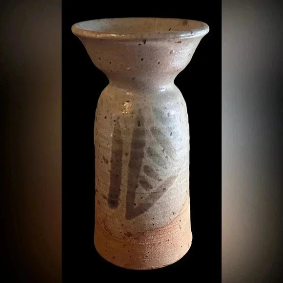 Medium Sized Signed Hand Thrown Studio Art Pottery Vase - Picture 1 of 7
